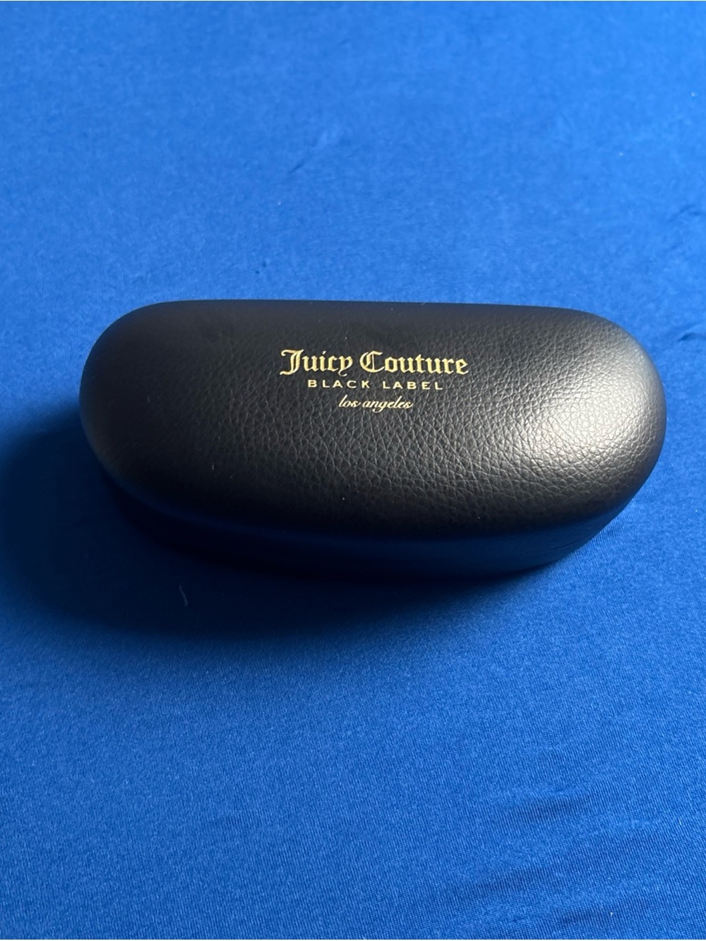 Juicy Couture Black Label Sunglass & Eyeglass Case Black Hard Clamshell Lined